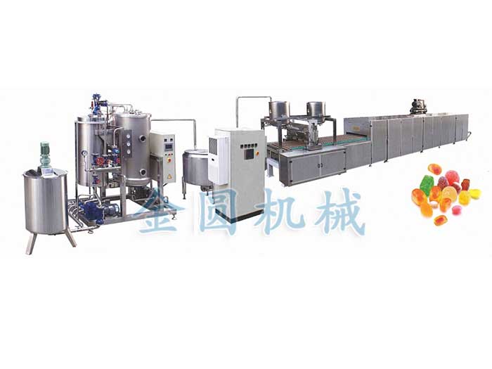 淮南市软糖生产设备剥皮软糖浇注机 - 方案